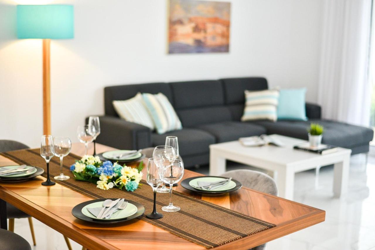 Acrotel Porto Brava Luxury Villas Ormos Panagias Bagian luar foto