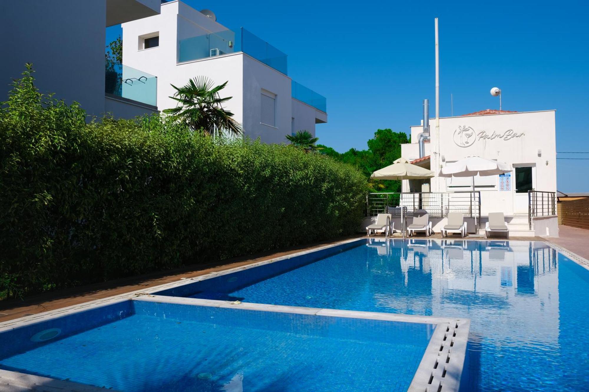 Acrotel Porto Brava Luxury Villas Ormos Panagias Bagian luar foto