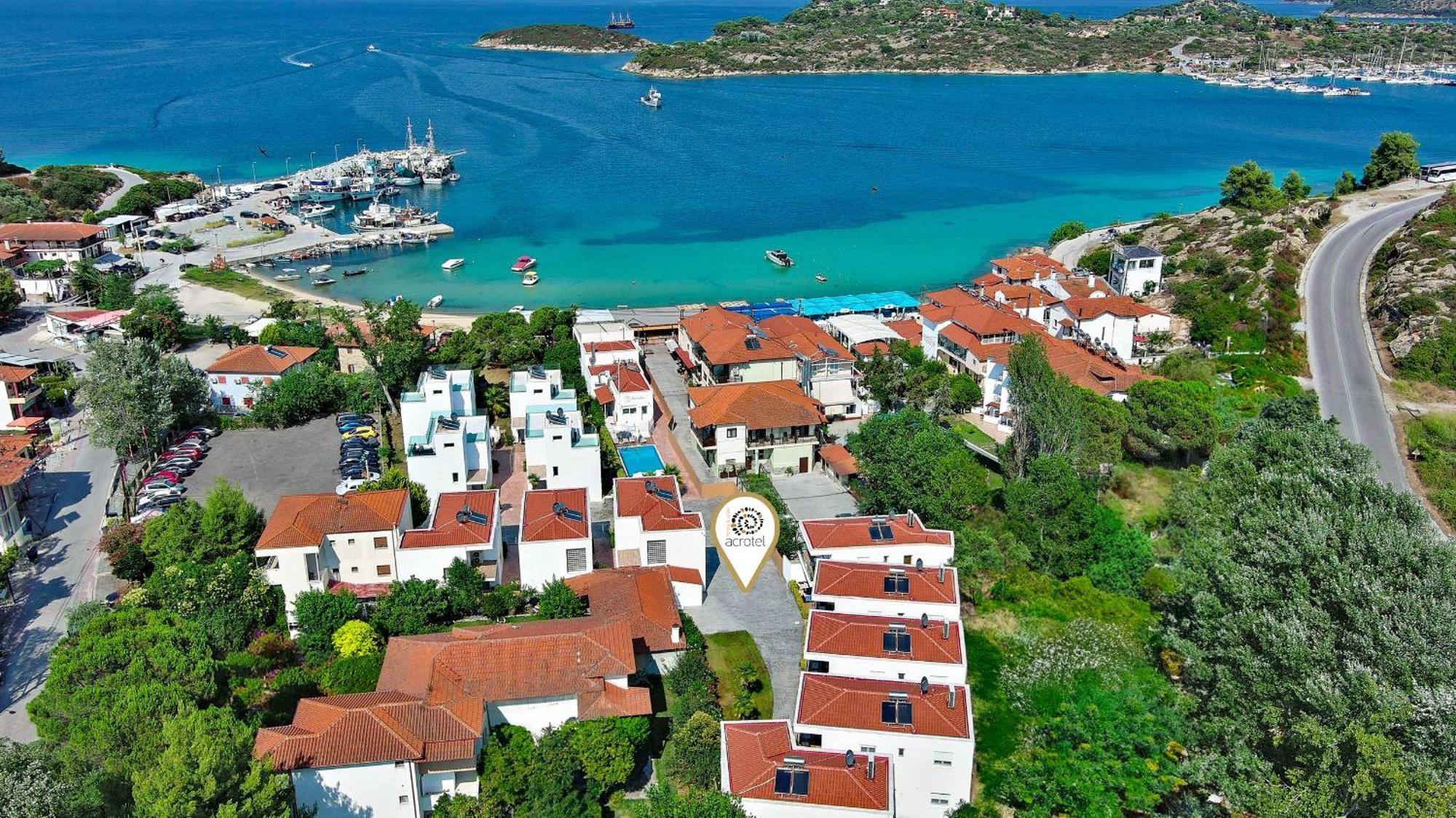 Acrotel Porto Brava Luxury Villas Ormos Panagias Bagian luar foto